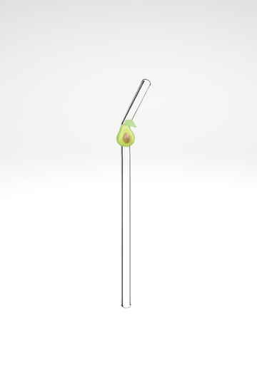 Avocado Design | Glas Strohhalm