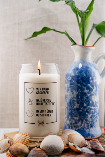 Kerze mit Spruch | DOCHT DICH MAL SELBST, DU ALTMODISCHER HEINI