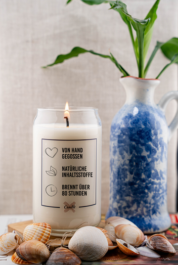 Kerze mit Spruch | DEINE TÄGLICHE PORTION GLOW