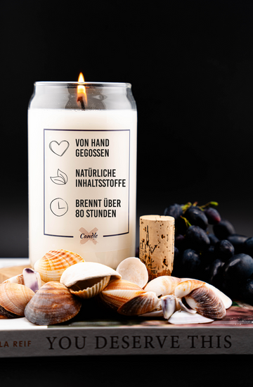 Kerze mit Spruch | DEINE TÄGLICHE PORTION GLOW