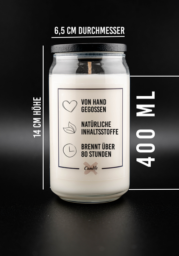 Kerze mit Spruch | OFFIZIELLER STROMAUSFALL-SUPPORT